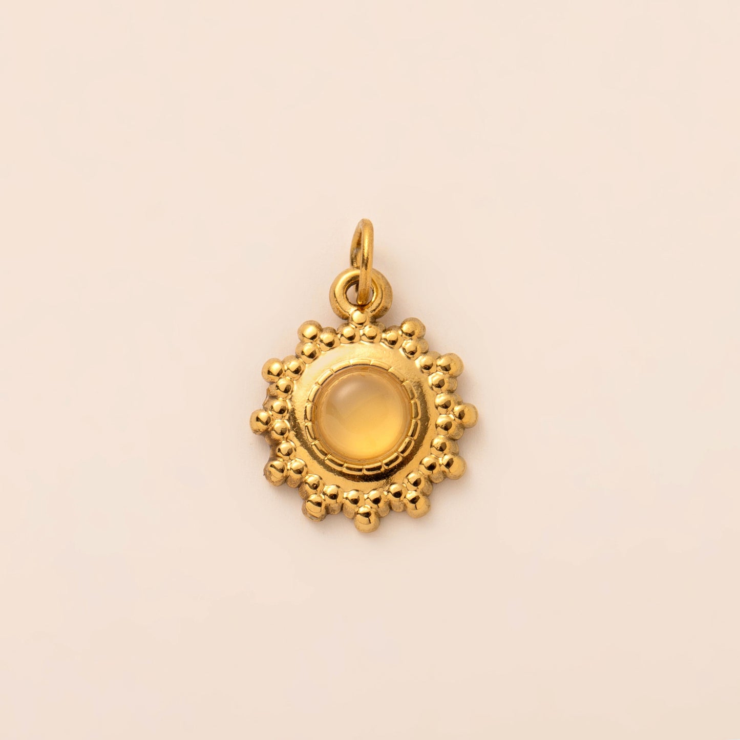 Minimalist Stainless Steel Plated Star Moon Round Square Geometric Charm Bar
