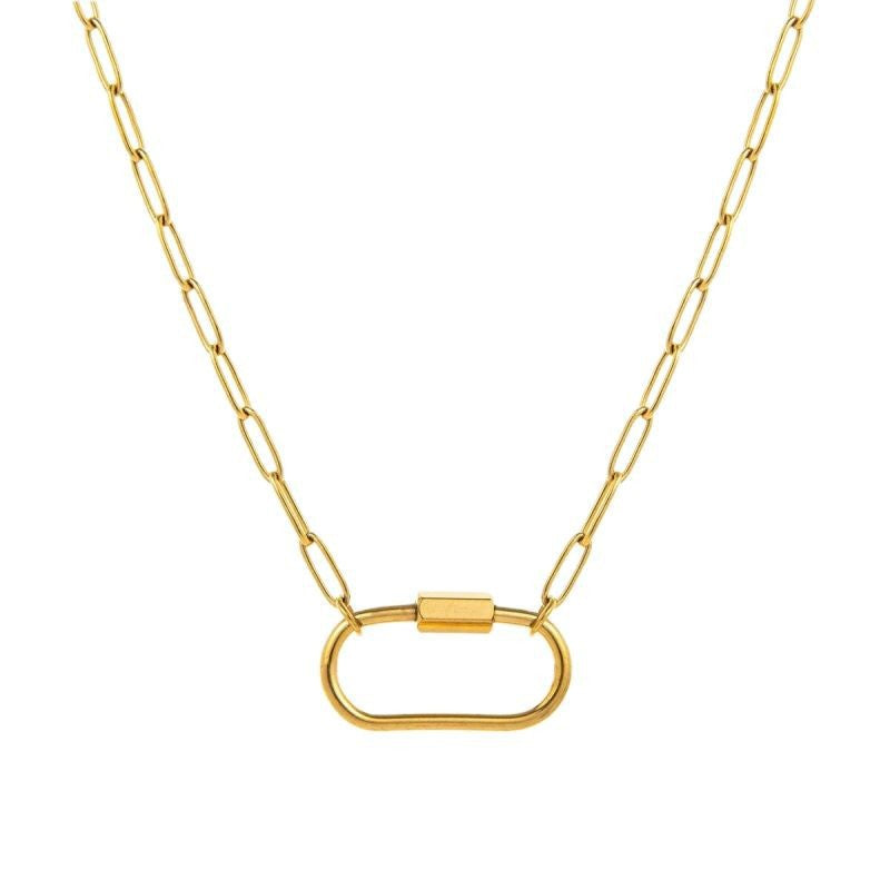 Elegant 18K Gold Plated Square Floral Brass Charm Bar for Women