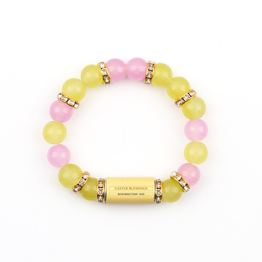Minimalist Stainless Steel Bracelet with Dog Charm