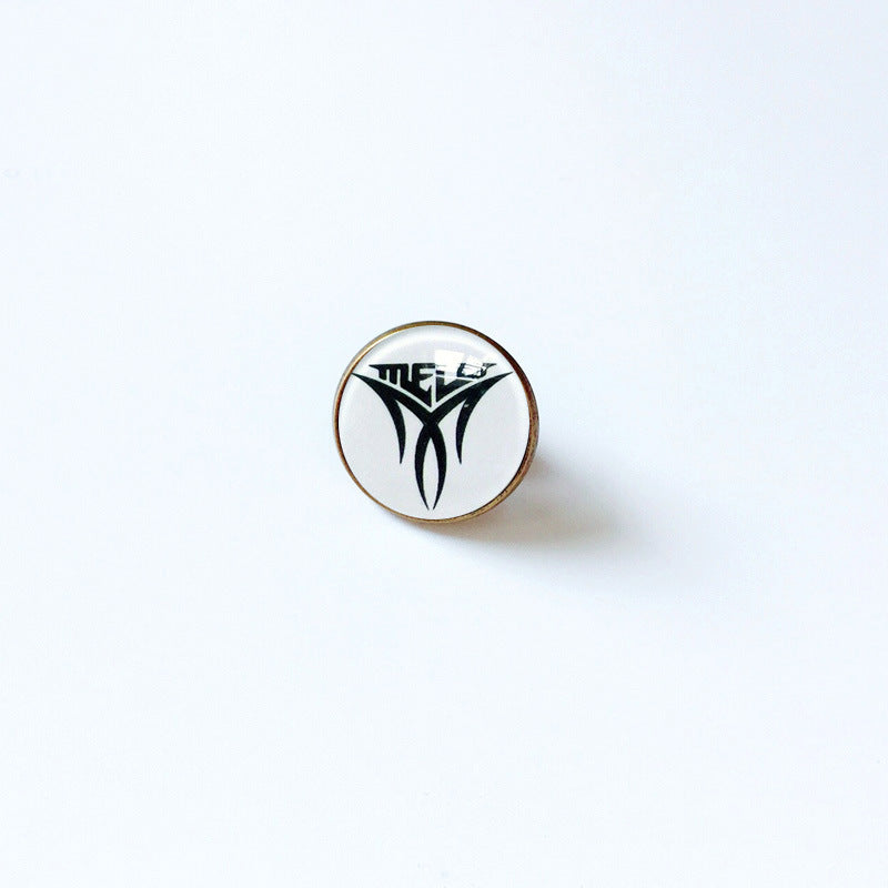 Pin de solapa metálico de equipos de baloncesto retro de la NBA - Insignia con gema vintage - Broche de Kobe Curry - Regalo para fans - Unisex