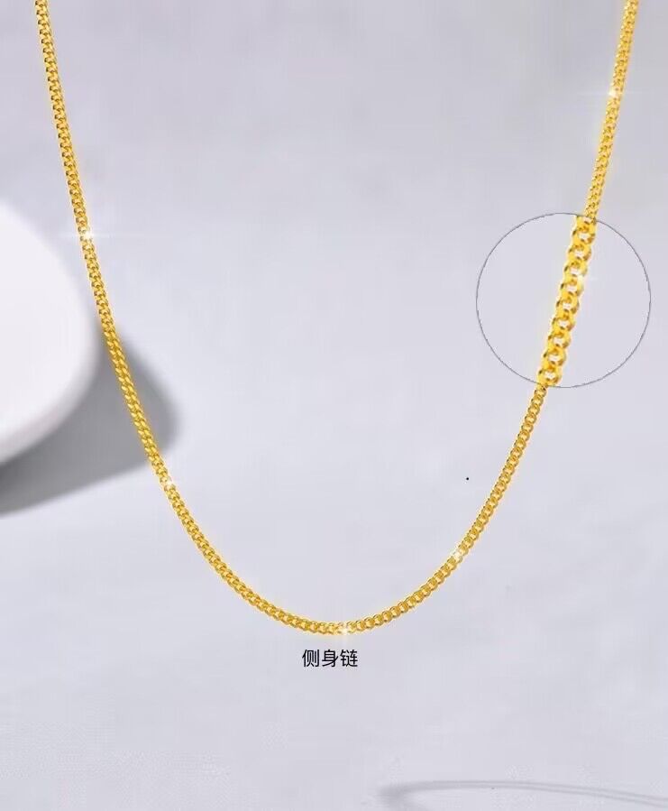Collana a catena a O in acciaio al titanio minimalista da donna Collana sottile per clavicola senza ciondolo Gioielli in acciaio inossidabile ipoallergenici