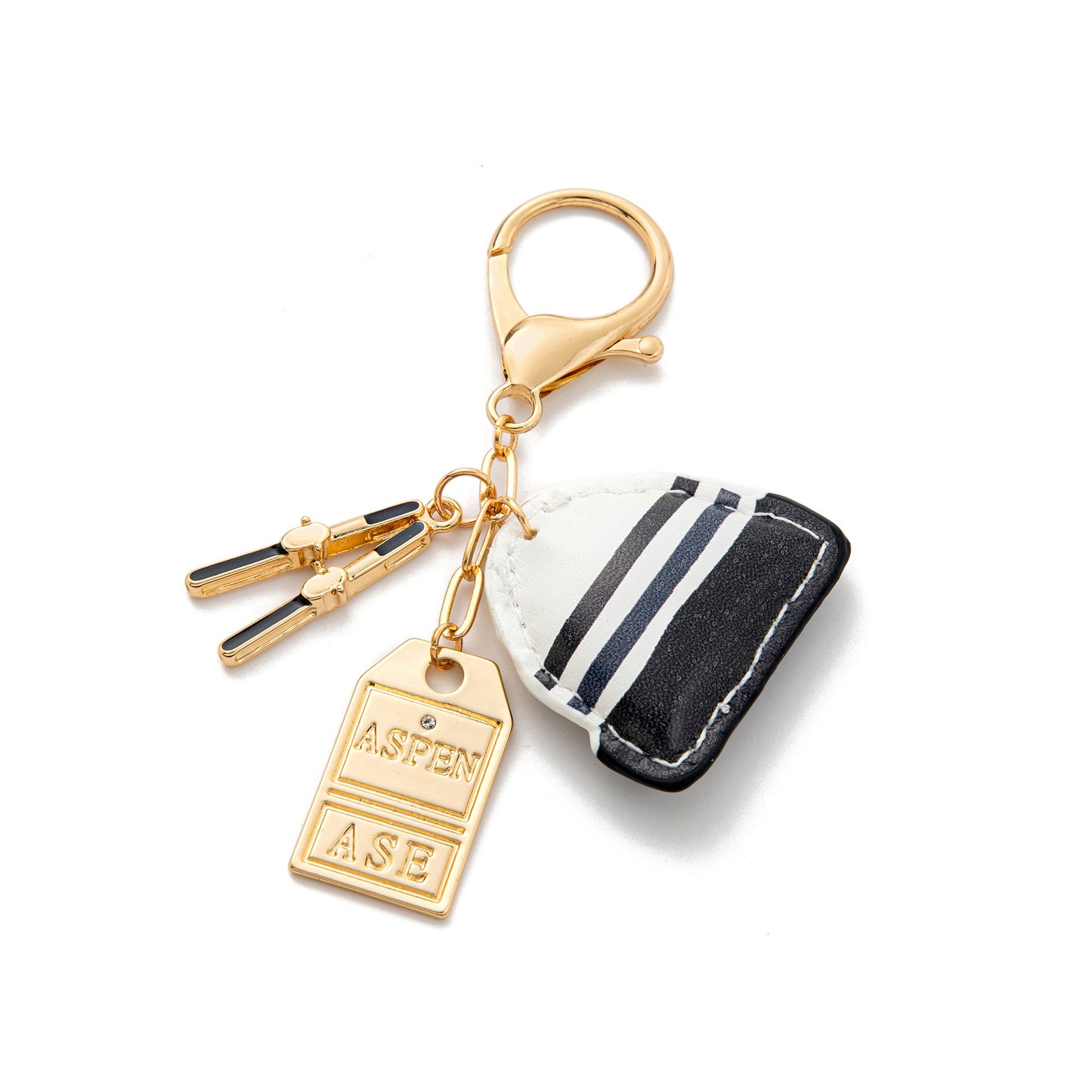 Vintage Heart Teardrop Plated Alloy Charm Bar Bag Pendant