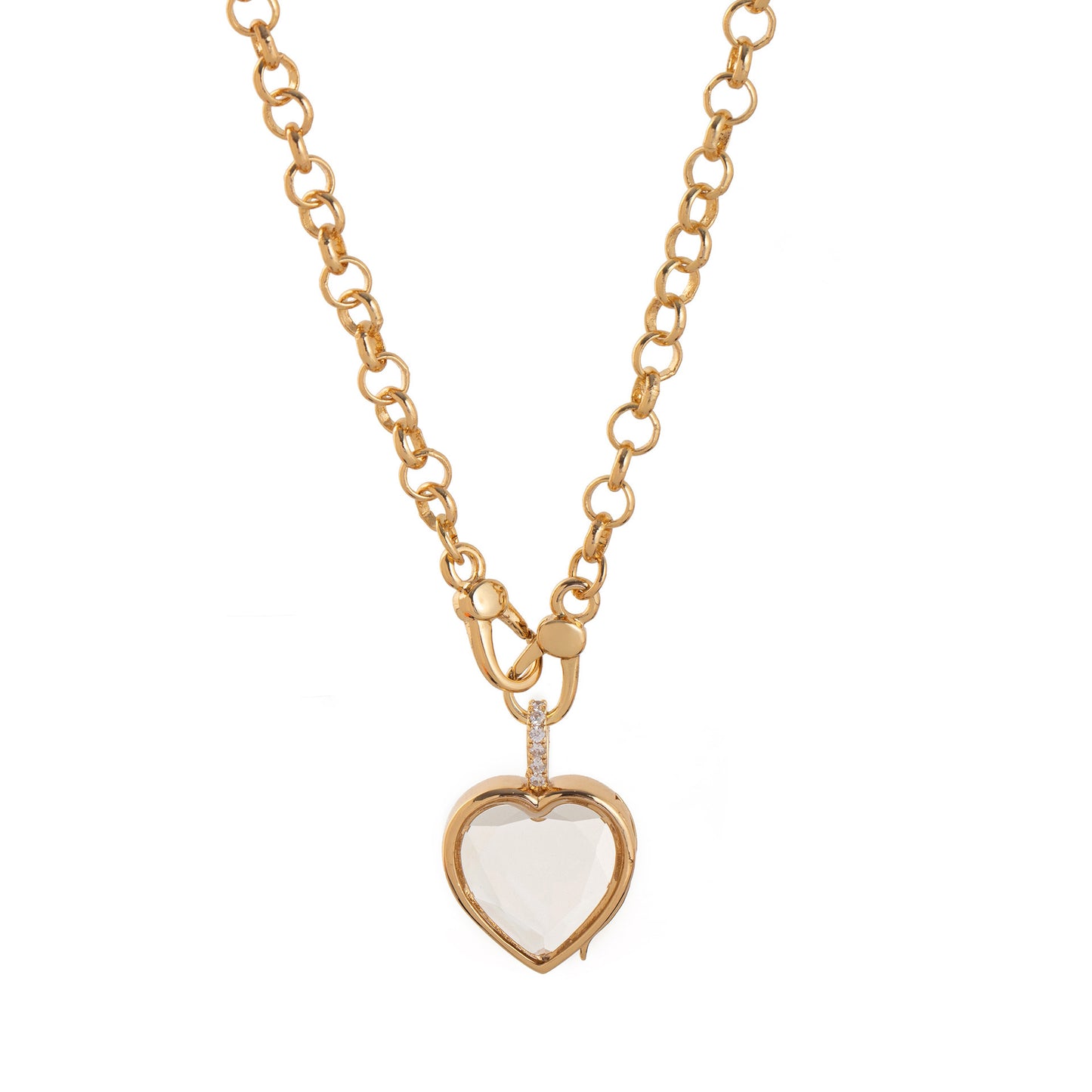Vintage 14K Gold Plated Brass Geometric Round Locket Charm Bar for DIY Necklace