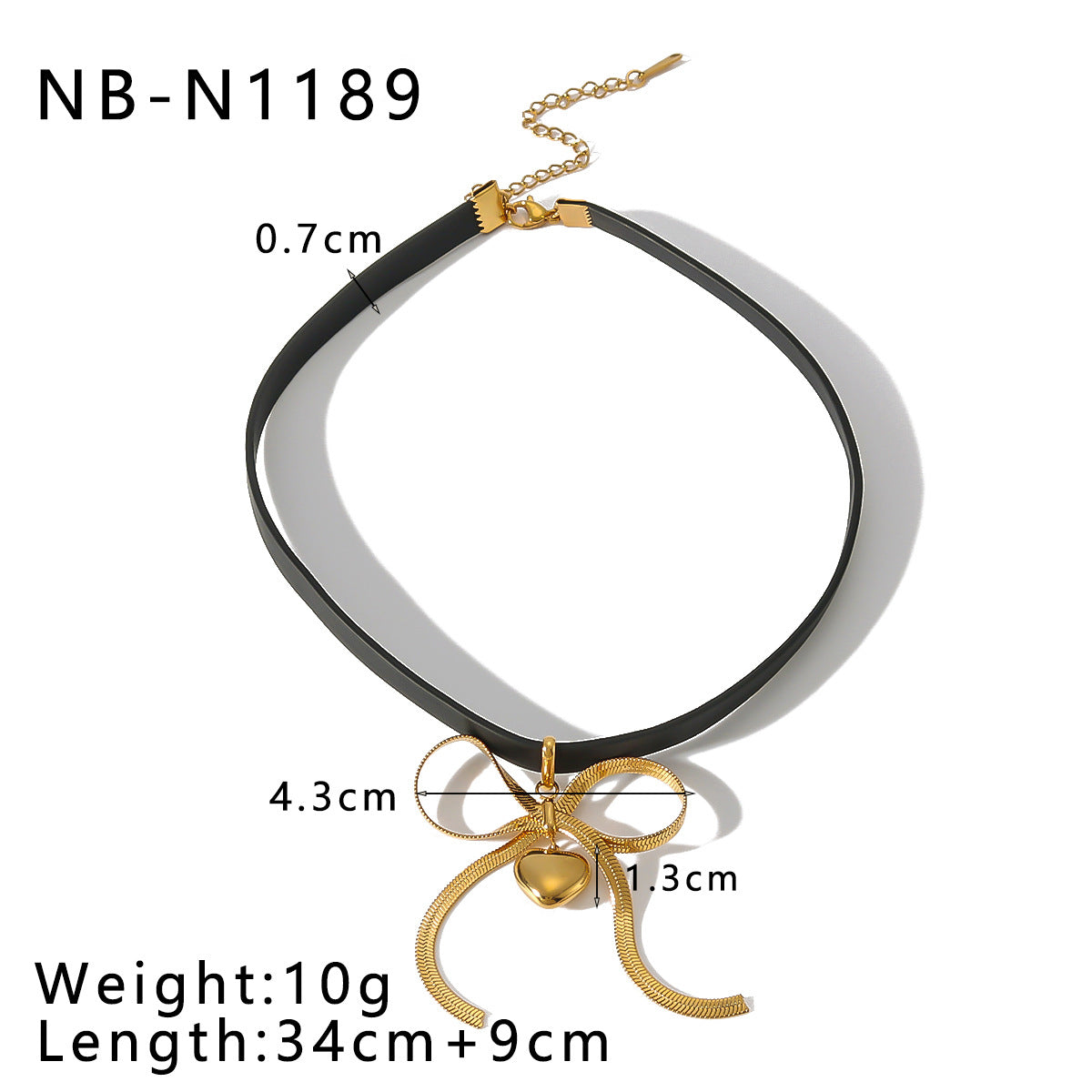 Minimalist Wave-Shaped Sunflower Bowknot Pearl Pendant Necklace in Stainless Steel with 18K Gold Plating for Women