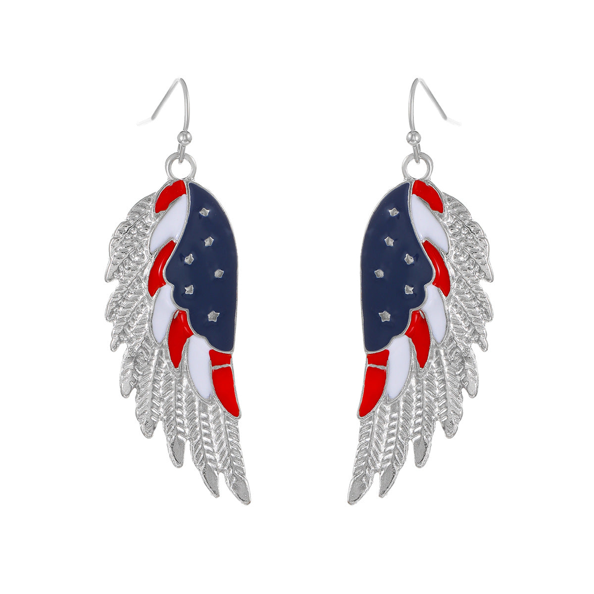 Minimalist Alloy Plated Butterfly Star Bell Earrings for Women