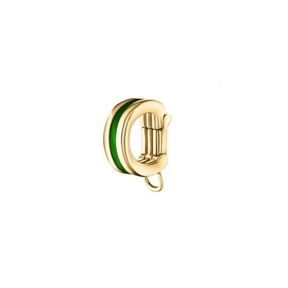 Vintage Geometric Stainless Steel PVD Gold Plated Charm Bar