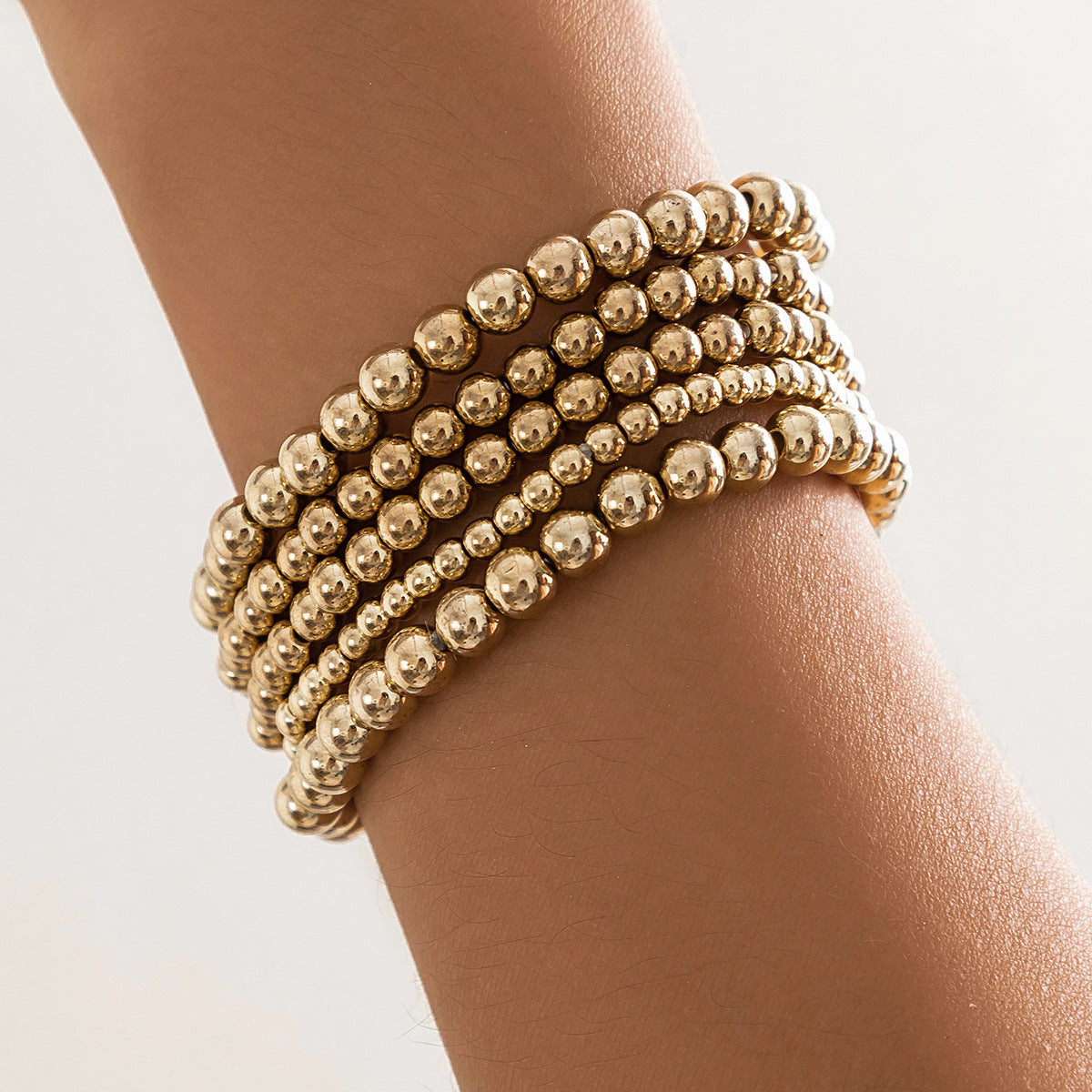 Sweet Business Heart Plated Brass Bracelet for Women