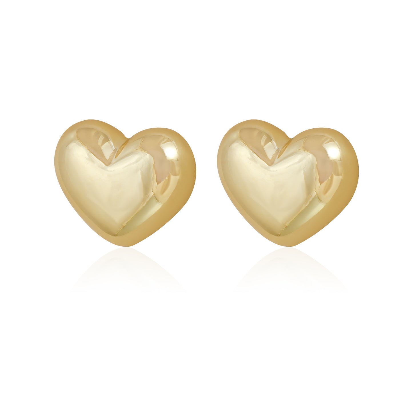 Minimalist Geometric Heart Alloy Plated Necklace with Baroque Imitation Pearl for Women