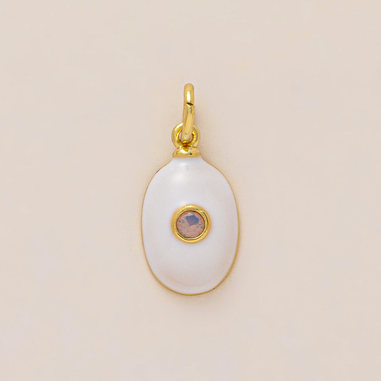 Sweet Minimalist Stainless Steel Plated Heart Geometric Round Square Cubic Zirconia Pendant Necklace