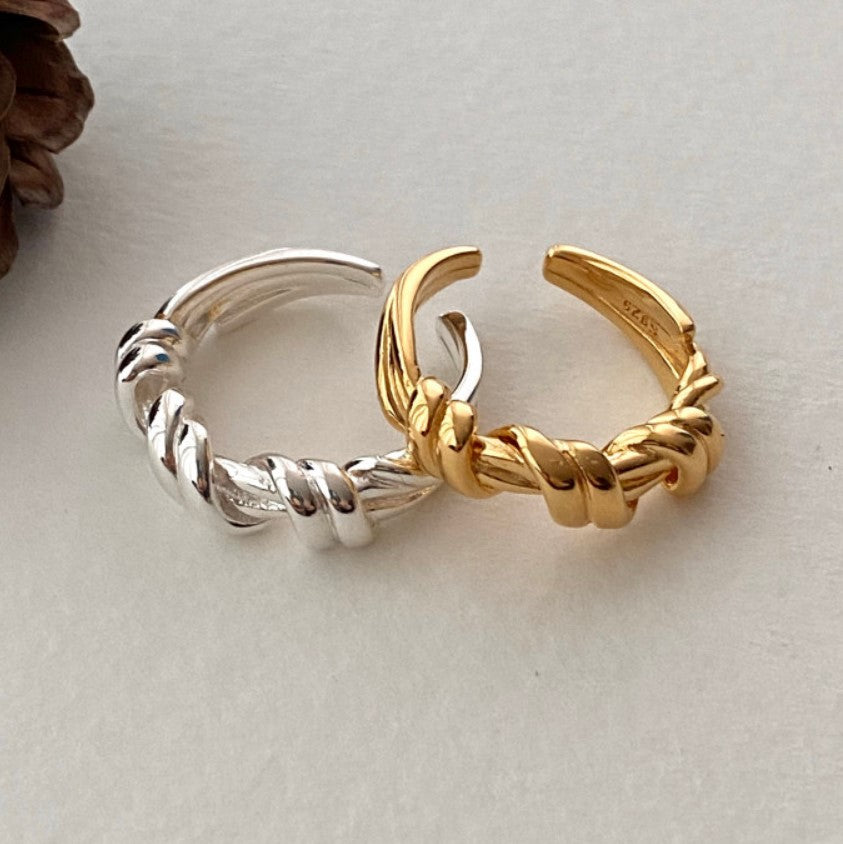 Minimalist 925 Sterling Silver Heart Ring for Women