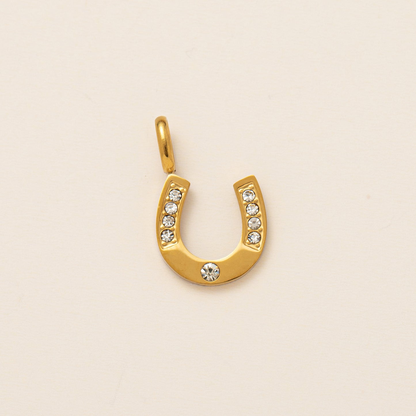 Streetwear Plated Titanium Steel Animal Pendant Charm Bar Necklace for Women