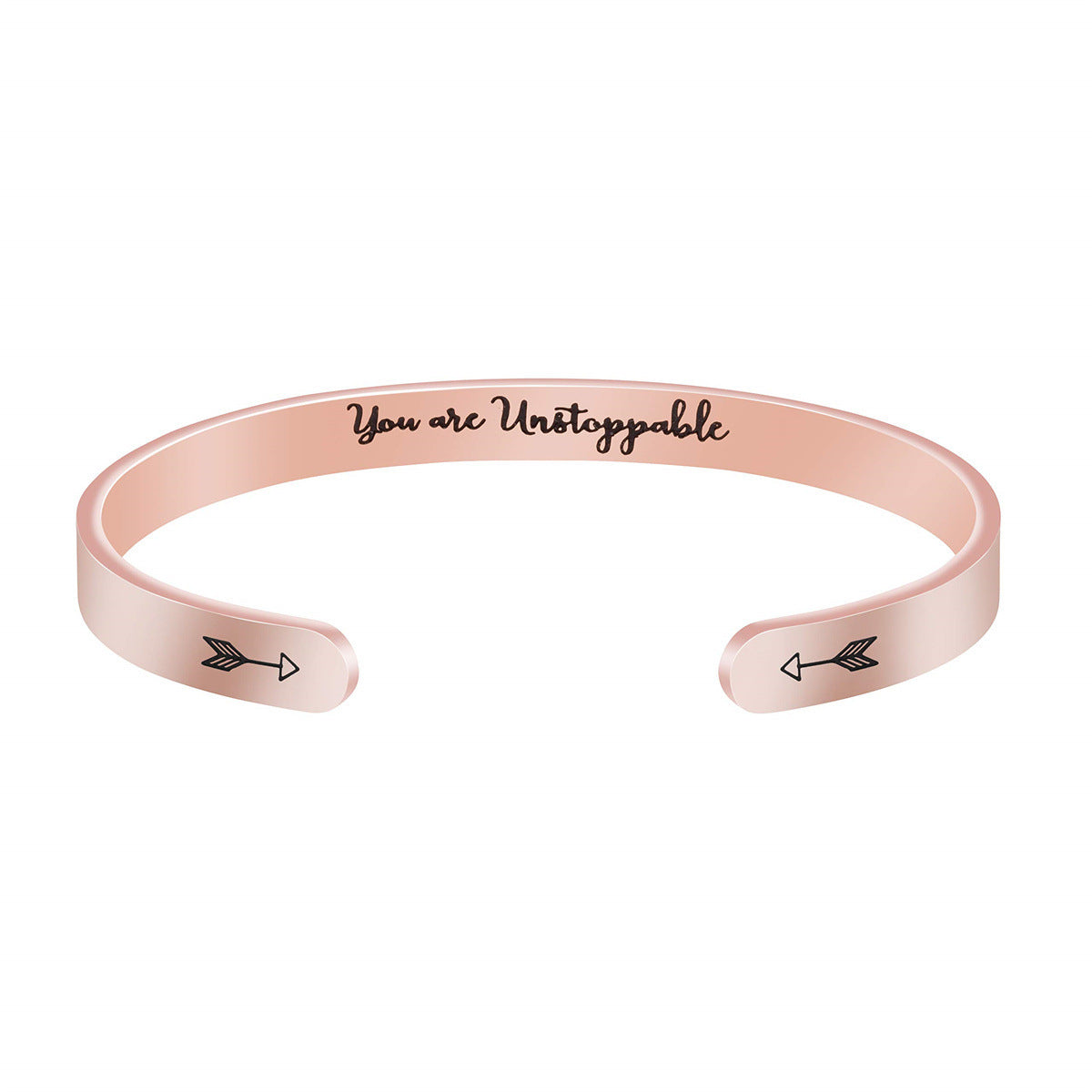 Pulsera de acero inoxidable de moda para mujer con acabado chapado, regalo ideal de Navidad, cumpleaños, Acción de Gracias para mamá