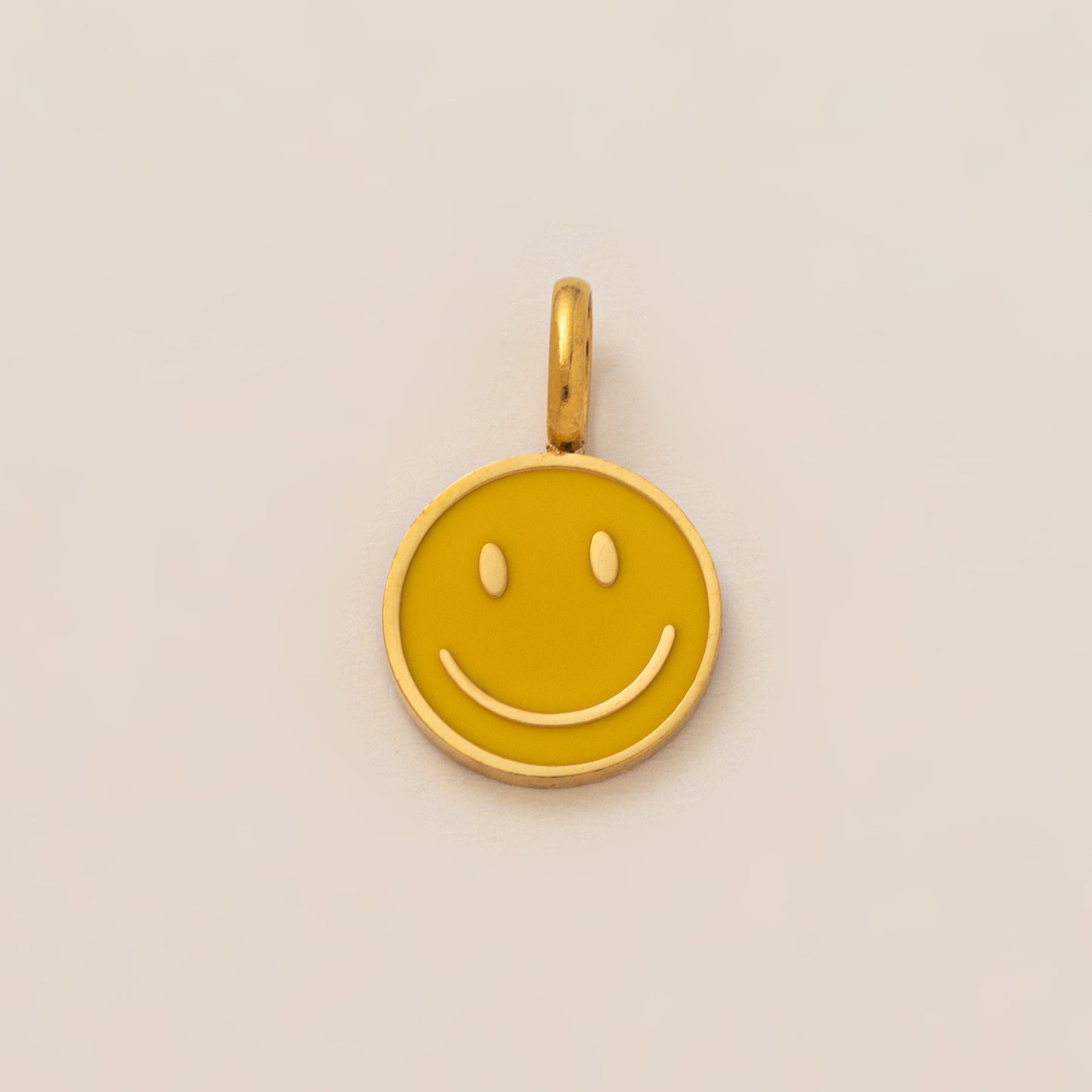 Collana da Bar con Ciondoli Geometrici a Stella e Cuore in Acciaio al Titanio Placcato Oro 18K Vintage Unisex