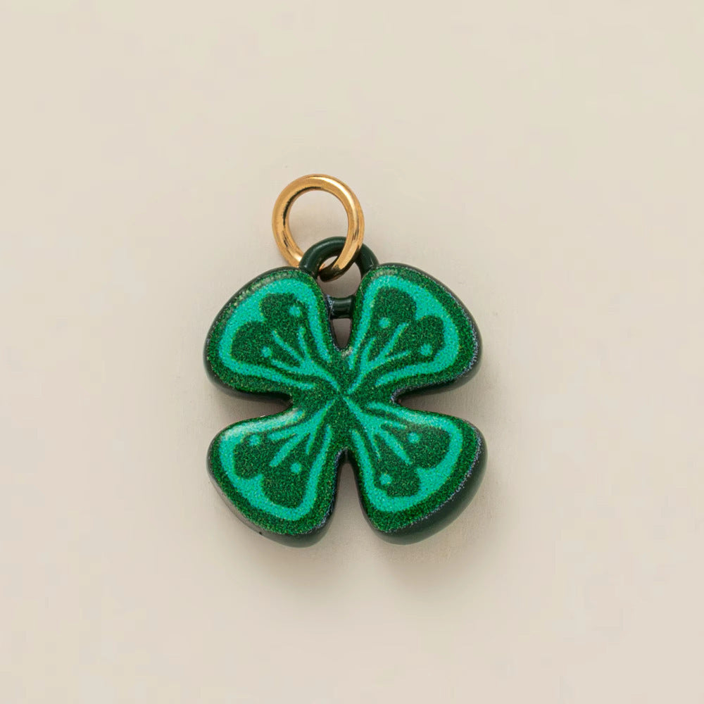 Sweet Stainless Steel Plated Heart Geometric Flower Pendant Necklace for Unisex