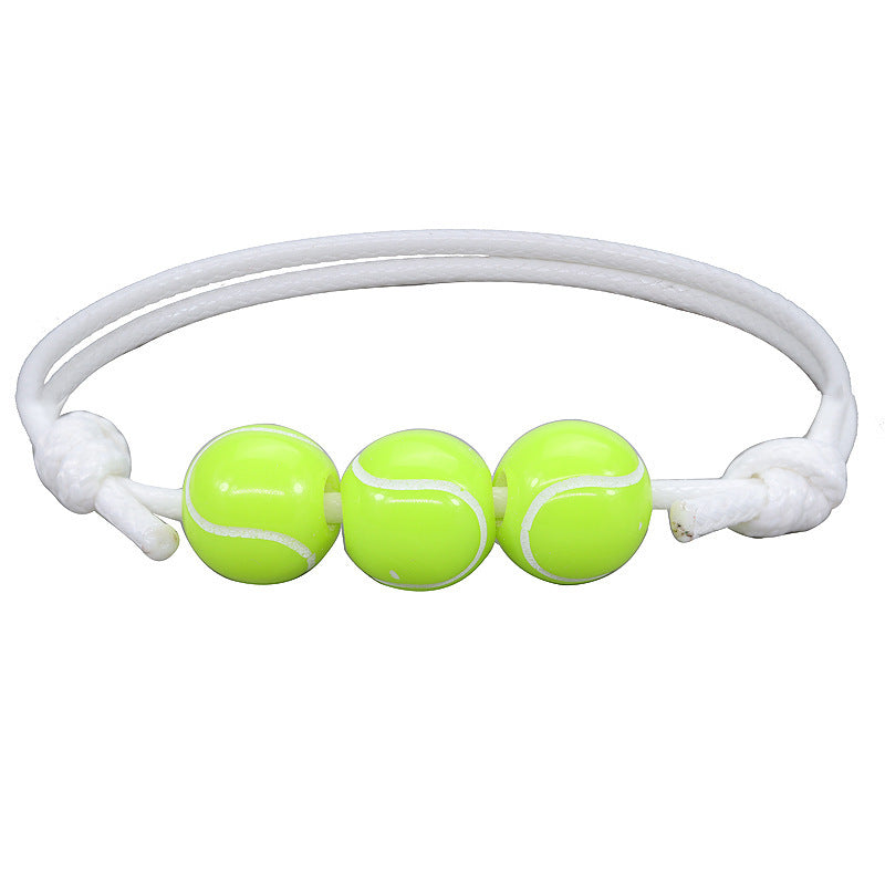 Sporty Unisex Resin Braided Bracelet
