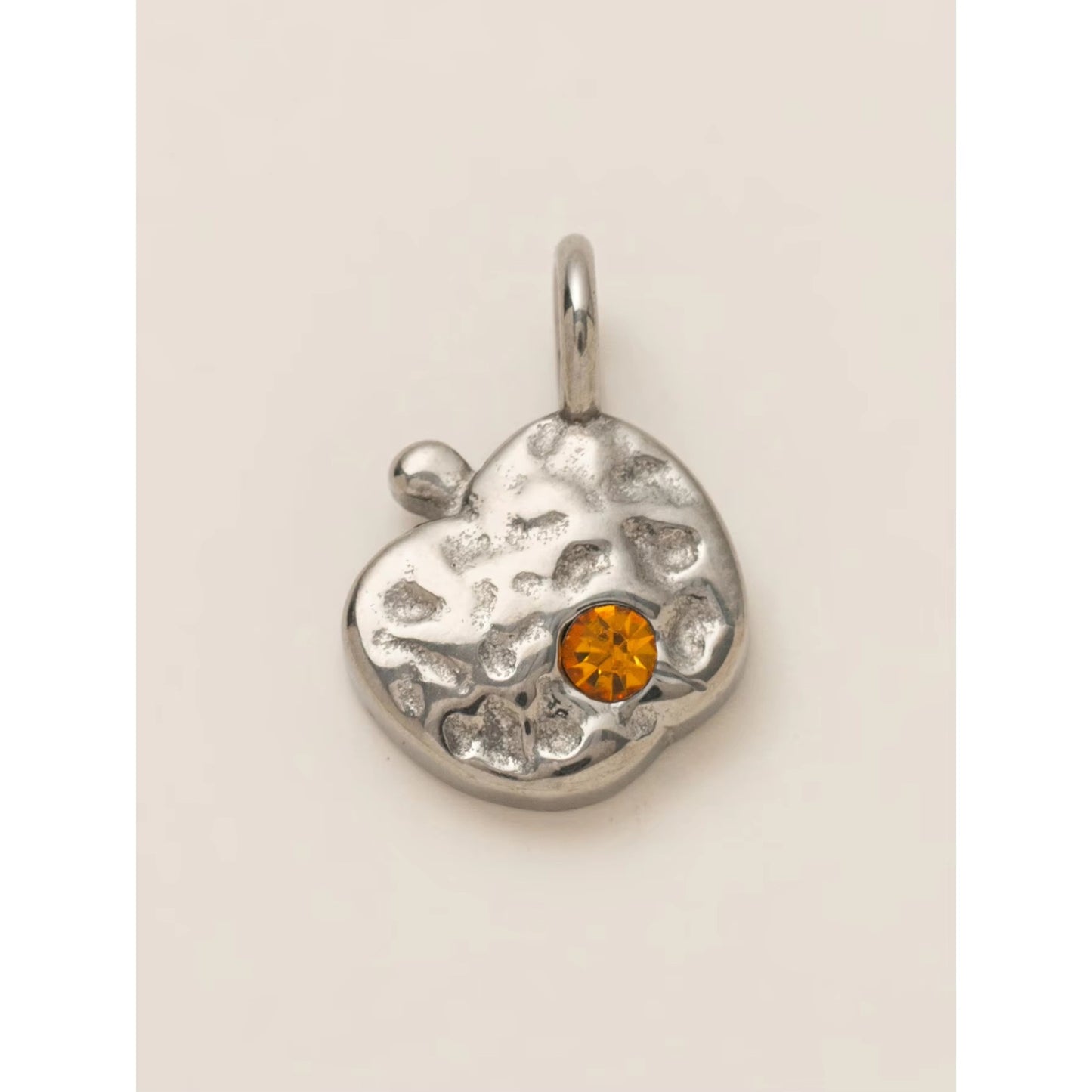 Minimalist Luxury 18K Gold Plated Stainless Steel Fruit Pendant Necklace for Unisex