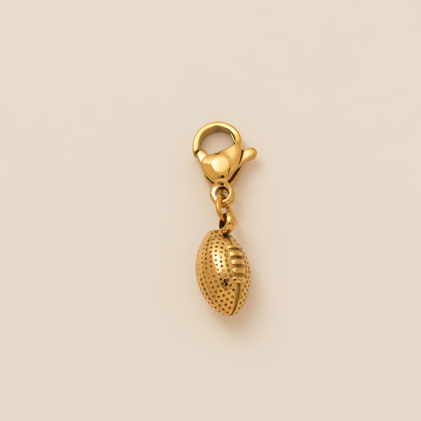 Sporty Vintage Geometric Stainless Steel PVD Ball Chain Charm Bar