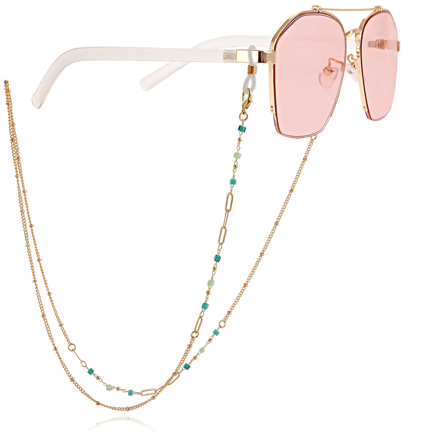 Elegant Casual Metal Chain for Masks and Glasses