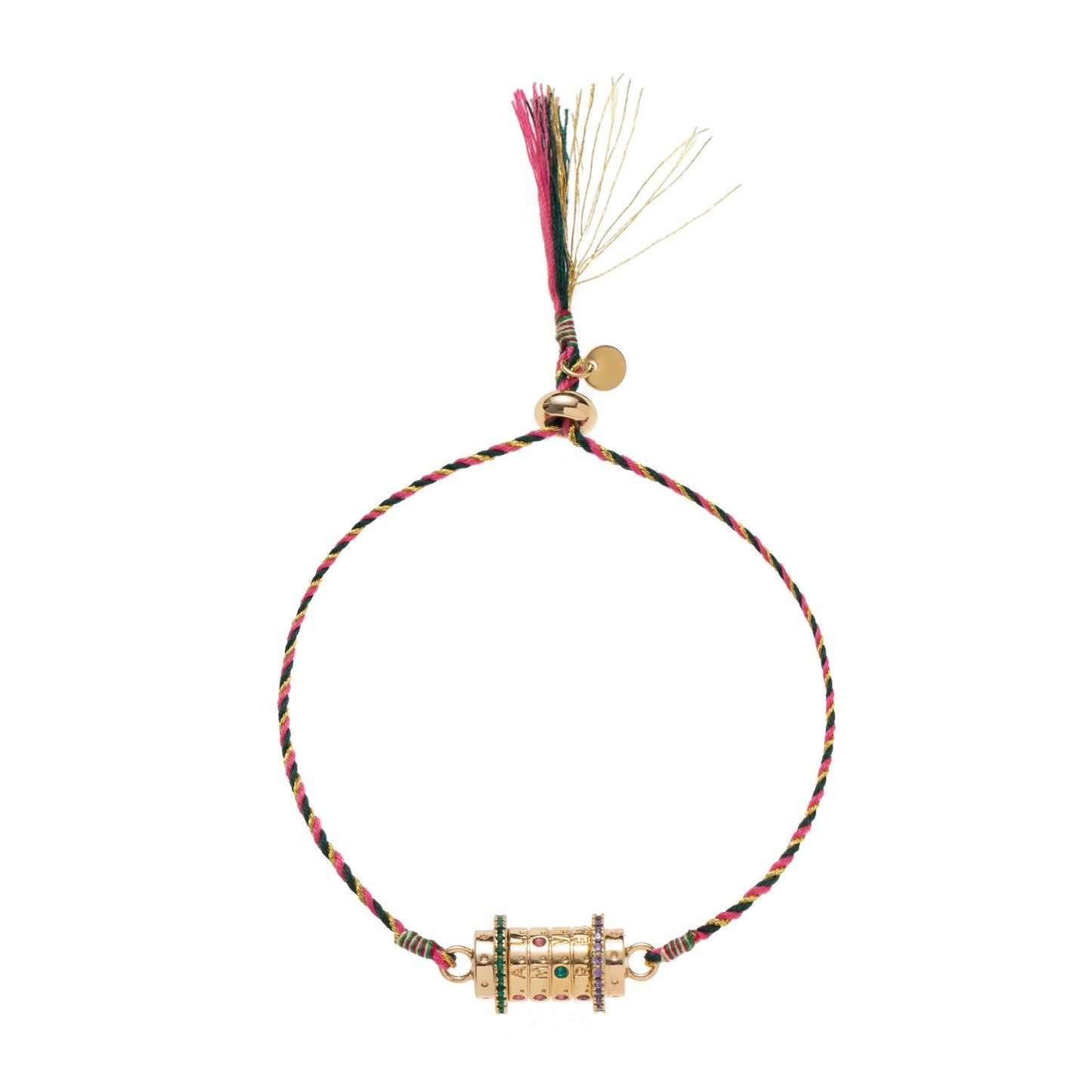 Vintage Geometric Tarot Bracelet with Star Pendant, Gold-Plated Titanium Steel Jewelry for Women and Men