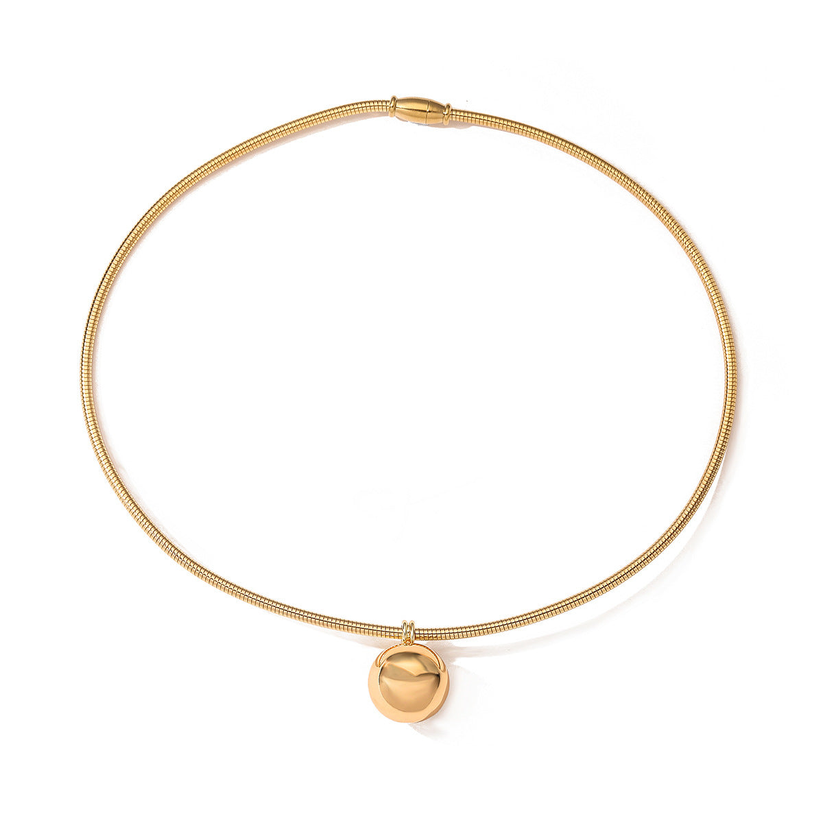 Collana pendente a stella geometrica minimalista da donna in acciaio al titanio con design irregolare e stile a medaglione d'ispirazione vintage