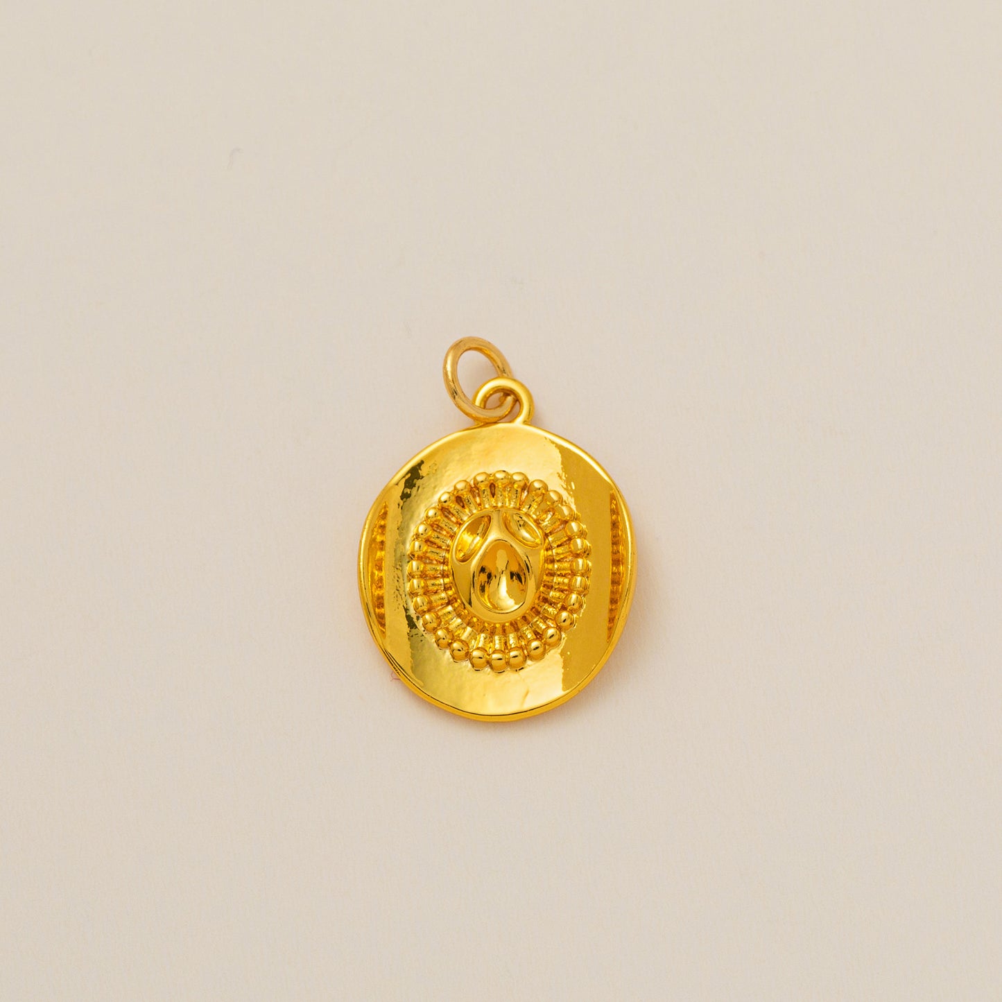 Casual Brass Plated Cubic Zirconia U-Shaped Pendant DIY Necklace Charm Bar with Corn Chain