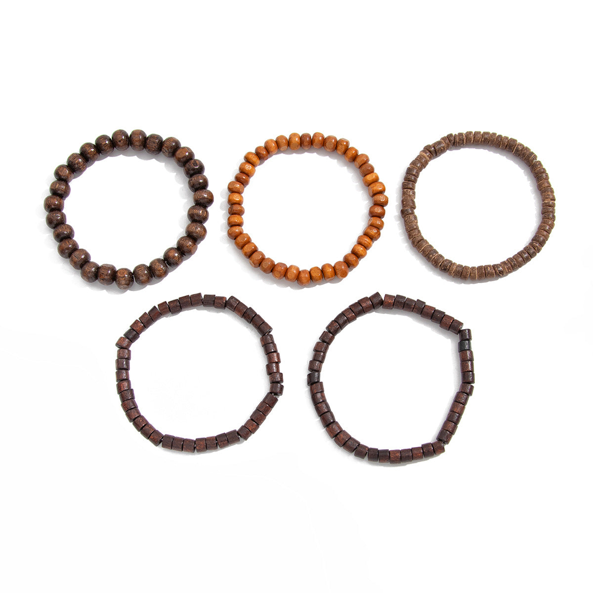 Vintage Geometric Alloy Plated Bracelet Set